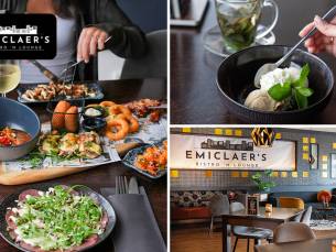 3-gangen shared dining-diner bij Emiclaer's Bistro 'n Lounge
