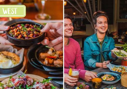 Shared dining-diner bij Restaurant West Utrecht