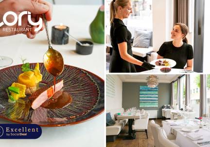 3-, 4-, 5-, 6- of 8-gangendiner van de chef bij Restaurant Ivory