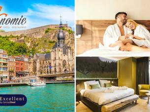 Overnachting voor 2 in suite naar keuze + late check-out + welkomstdrankje nabij Dinant
