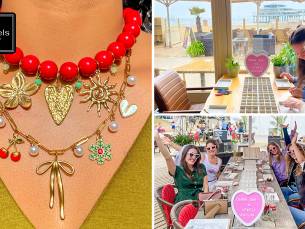 Workshop sieraad maken bij Westfield Mall of the Netherlands, Leiden en Scheveningen + drankje