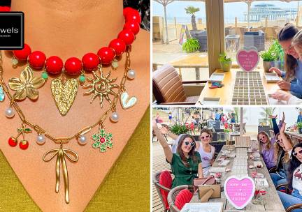 Workshop sieraad maken bij Westfield Mall of the Netherlands, Leiden en Scheveningen + drankje