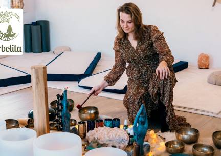 Klankenmeditatie (90 min) + thee + lekkernij