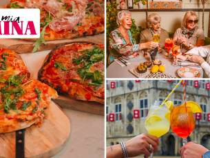 Italiaanse 2-gangenlunch of pinsa + spritzer in het centrum van Gouda