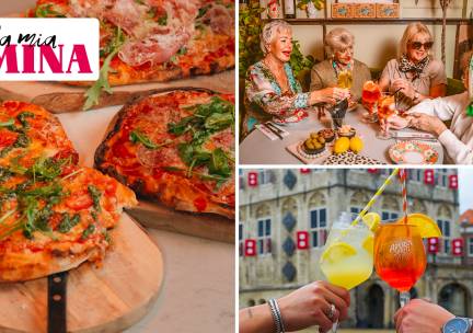 Italiaanse 2-gangenlunch of pinsa + spritzer in het centrum van Gouda