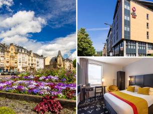 Overnachting voor 2 + ontbijt + late check-out + evt. privÃ©-spa bij het drielandenpunt