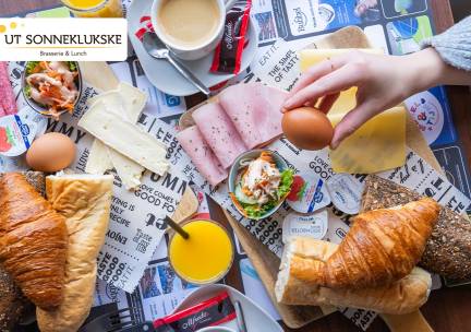 Luxe ontbijt + koffie of thee bij Ut Sonneklukske Brasserie & Lunch