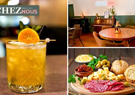 Bier, wijn of cocktail + borrelplank