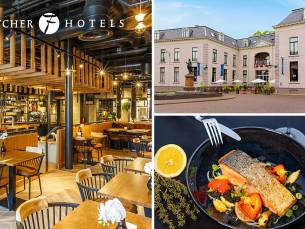 3-gangen Fletcher's Keuzemenu bij Fletcher Hotels