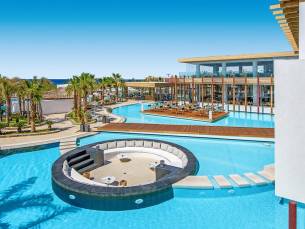 8 daagse vliegvakantie naar Stella Island Luxury Resort en Spa in analipsi, griekenland
