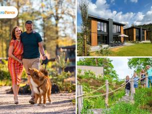 Weekend of midweek weg (10 pers.) in EuroParcs