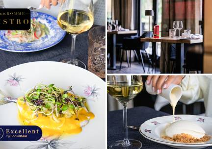 3-gangenlunch of -diner van de chef bij De Kromme Bistro