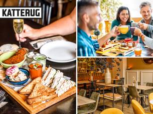 High tea + glas bubbels bij Lunchroom de Katterug in hartje Tilburg