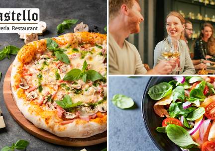 Italiaans 2- of 3-gangen keuzediner bij Castello Nuland