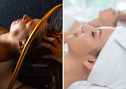 Japanese (duo) headspa (60 of 90 min) naar keuze