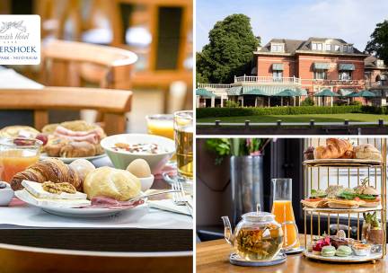 Ontbijtbuffet (1,5 uur) of afternoon tea (2 uur) in Hilversum