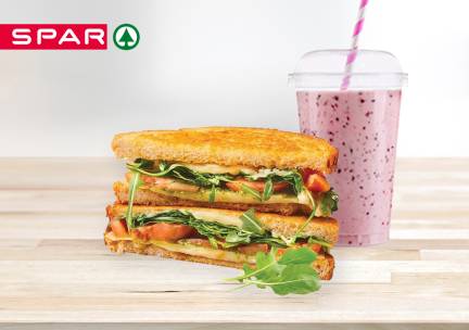 Tosti + smoothie bij SPAR city Zutphen