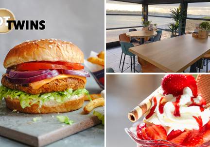 3-gangen keuzediner bij Paviljoen DT Twins aan de Waal