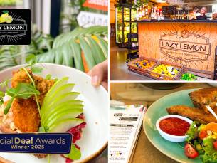 2-gangen keuzelunch bij Lazy Lemon