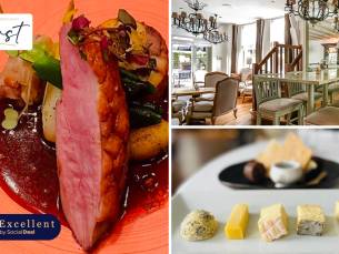 3- of 4-gangendiner van de chef + amuse + brood