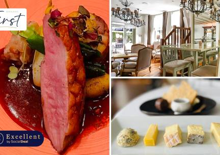 3- of 4-gangendiner van de chef + amuse + brood