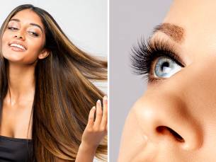 Kappersbehandeling of wimperextensions