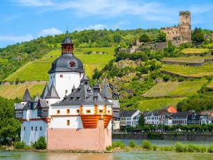Over de Rijn naar Rüdesheim