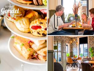 High tea incl. onbeperkt thee bij EetcafÃ© de Gondel