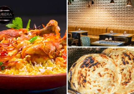 Indiaas 3-gangen keuzediner + pappadums bij Kubera Indian Restaurant