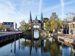 Friesland en Noord-Holland vanaf Rotterdam