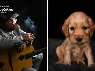 Studio shoot + 2 afgedrukte en 2 digitale foto's (1824 cm)