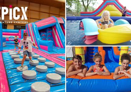 Entree Zomerfestival bij EPICX Den Haag + All-You-Can-Play voor 1 kind + 2 begeleiders