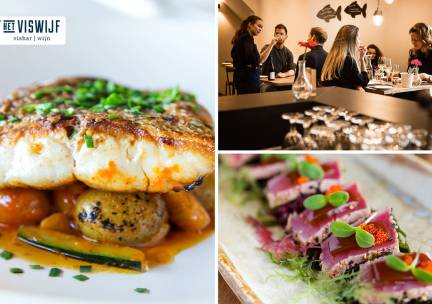 2-gangen keuzelunch bij Het Viswijf