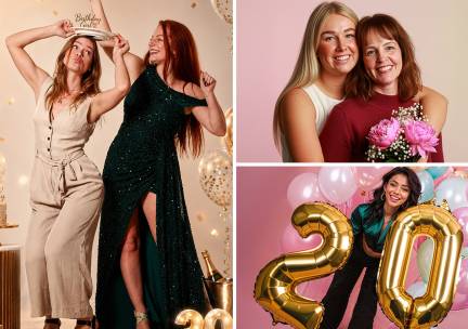 Verjaardag-, moeder/vaderdag- of iets te vieren-fotoshoot (max. 25 personen) + 2 foto's