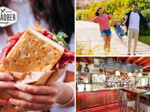 Wandelarrangement incl. warme drank + gebak + 2-gangenlunch bij De Naober