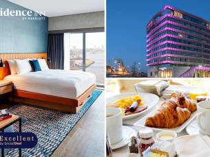 Luxe overnachting voor 2 + ontbijt bij Residence Inn by Marriott Amsterdam Houthavens