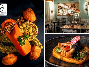 3-gangendinger Ã  la carte of 3-gangen shared dining-diner bij Waanzinnig