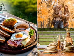 Wandelarrangement incl. koffie of thee en lunchplank