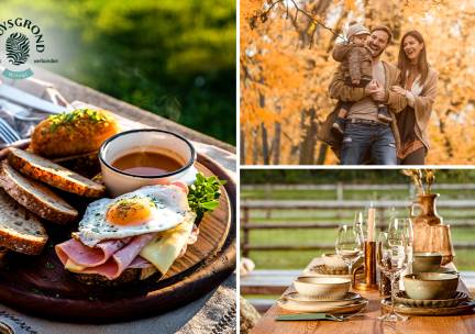 Wandelarrangement incl. koffie of thee en lunchplank