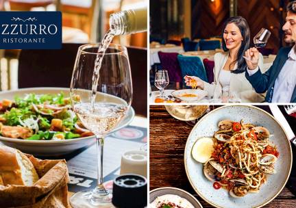 Italiaans 2- of 3-gangendiner Ã  la carte bij Restaurant Azzurro