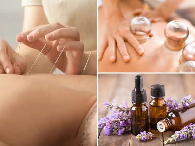 Cupping, acupunctuur en/of kruidenbehandeling + intake