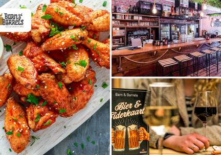 2- of 3-gangen keuzediner bij Barn & Barrels