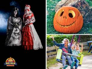 Entree Happy Halloween in de Waarbeek