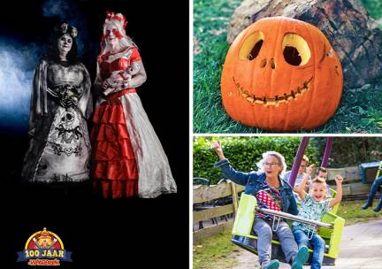 Entree Happy Halloween in de Waarbeek