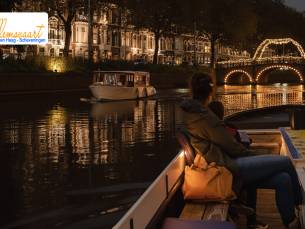 Avondvaart (1 uur) door het centrum van Den Haag