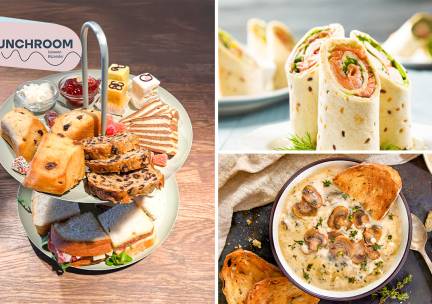 High tea + onbeperkt thee en welkomstdrankje (2 uur) bij De Lunchroom