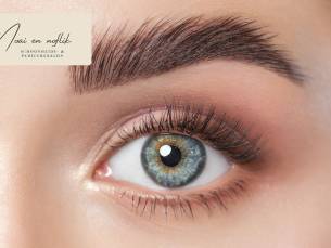 Wenkbrauw- of wimperbehandeling