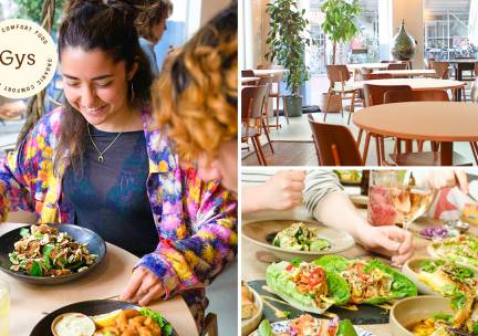 Shared dining-diner met 6 gerechtjes of 2-gangen keuzediner bij Restaurant Gys