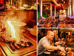 All-You-Can-Eat brunch of BBQ