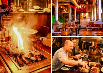 All-You-Can-Eat brunch of BBQ